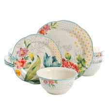 Earlier this week we took the leftovers of a tasty meal the night before and turned it into a pot of goodness. The Pioneer Woman Blooming Bouquet 12 Piece Dinnerware Set Walmart Com Walmart Com