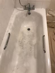 You simply do not want to be a clutz when this pot is hot and your banging and bumping it around and/or you are doing the same when you are cleaning it! Cast Iron Bath Re Enamelling Bath Repair London Essex Hertfordshire