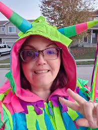 Is it ok to wear the same Halloween costume every year? If yes...what's  yours? 👻