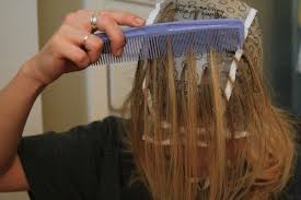 Tips For Highlighting Your Hair At Home Missy Sue Diy Highlights Hair Home Highlights Hair At Home Hair Color