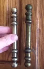 to clean kitchen cabinet hardware and knobs
