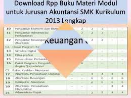 Berikut ini link yang sanggup. Download Rpp Buku Materi Modul Untuk Jurusan Akuntansi Smk Mak Kurikulum 2013 Lengkap Youtube
