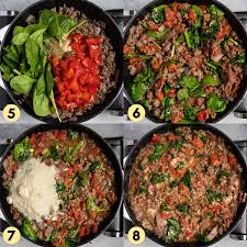 Very quick and easy way to make meat for tacos, or served over rice. Simple Ground Beef Pasta Skillet Recipe Lemons Zest