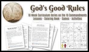 This pdf printable resource will help students learn about the 10 commandments. 10 Commandments For Kids Sunday School Works