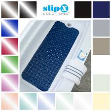 Extra long mat non slip shower mats pvc bathroom rubber strong suction grip. Msv Non Slip Bath Mat Extra Long Non Slip Bath Mat With Suction Cups And Cushions Bathroom Accessories Bathroom Cate Org
