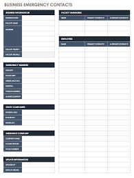 For free registration, email with serial # from first page of doc file. Free Contact List Templates Smartsheet