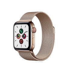 Apple Watch Series 5 Gps Cellular 40mm Stainless Steel Case With Milanese Loop Apple Watch Apple Watch Series Apple Watch Iphone