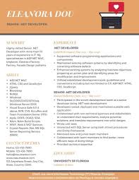 Senior Net Developer Resume Samples Templates Pdf Doc 2020 Senior Net Developer Resumes Bot Resume Template Examples Free Resume Examples How To Make Resume