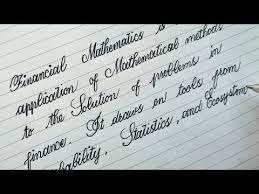 Cursive (also known as joint writing or running writing, or handwriting) is any style of penmanship in which the symbols of the language are written in a conjoined and/or flowing manner, generally for the purpose of making writing faster. How To Write Beautiful Cursive Handwriting With Ball Pen Youtube Cursive Handwriting Cursive Handwriting Practice Cursive