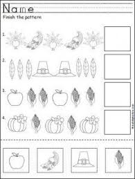 Free Thanksgiving Pattern Worksheet Thanksgiving Kindergarten Thanksgiving Worksheets Thanksgiving Preschool