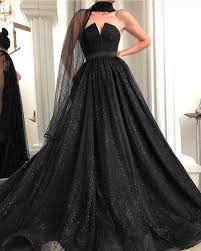 Black Ball Gown Prom Dress Sparkly Sequins Black Ball Gown Prom Dress Evening Dress Quinceanera Dress Prom Dress Bg119 From Fancygirldress Black Ball Gown Ball Gowns Sparkle Prom Dress