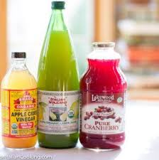 Daily Detox Drink Cranberry Apple Cider Vinegar Lemon Juice Homemade Italian Cooking Recipe Healthy Juices Healthy Detox Cleanse Detox Drinks