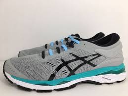 Asics Women S Gel Kayano 24 Running Shoes Size 12 Mid Grey Black Atlantis T799n 4549846260866 Ebay Asics Women Gel Running Shoes Asics