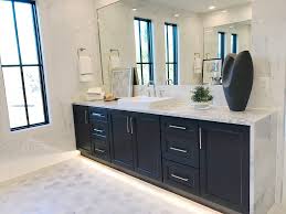 Furthermore, white cabinets are also less forgiving with cheap wood and finishes. Gray Bathroom With White Fantsay Gray Bathroom Ideas