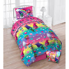Kmart has kids' bedding sets with cute designs and colors. 4 Count Pink Trolls Cupcakes And Rainbows Toddler Bed Set Kids Teens Bedding Sets Home Garden Worldenergy Ae
