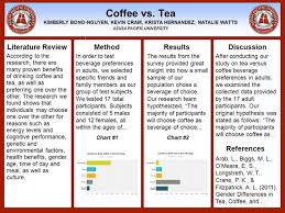 Team Awesome Poster Project Coffee Vs Tea Authorstream