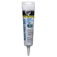 When caulking an area such as a shower or bathtub, allow the caulk to cure for 24 to 48 hours before getting it wet. Dap Alex Fast Dry Acrylic Latex Caulk Plus Silicone White 5 5 Oz Walmart Com Walmart Com