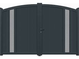 Sa conception avec minutie et soin est donc impérative. Portail Aluminium Battant Alicante 3 5m Gris 95195