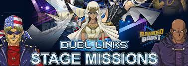 This is a guide to to the event the power beyond dimensions: Yu Gi Oh Duel Links Stage Missions List Of Stage Mission Rewards