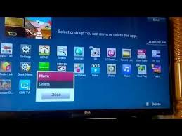 I also how you how to remove or add apps on the home screen. How To Uninstall Apps On L G Smart T V Youtube