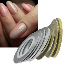 Glittery Nail Art Roll Price 7 95 Free Shipping Bellesmart Skin Care Beauty Love Skincare Make Glittery Nails Glitter Nail Art Nail Striping Tape