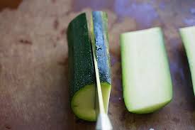 How to cut zucchini into sheets. How To Cut Zucchini Fries Step By Step Pictures Rasa Malaysia