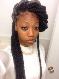 Black And Gray Box Braids Very Cute Box Braids Style With Gray Naturalhair Box Braids Styling Natural Hair Styles Big Box Braids