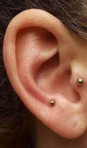 Devine Metal Ball Ear Piercing Labret Barbell Stud In 16g Tragus Earrings Piercings Unique Tragus Jewelry