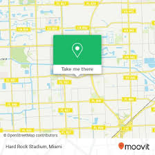 Hard rock stadium ticket information opened in 1987, hard rock stadium (formerly sun life stadium) in miami gardens, fla., serves as home field additionally, take advantage of the interactive features of the map as well to quickly survey the stadium to find the seats that fit your needs best. How To Get To Hard Rock Stadium In Miami Gardens By Bus Moovit