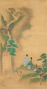 狩野常信 伊勢物語 日本画 日本美術 竜田川