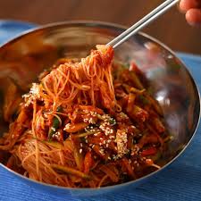 Cooking wholesome and delicious food and sharing it with loved ones is very important. Maangchi On Instagram Kimchi Bibim Guksu For Lunch