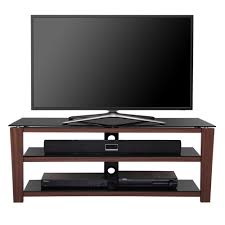 It features three durable glass shelves that each have an adequate surface area to store your tv. Wood Tv Stand With 3 Tiers Tempered Glass Shelf For Up To 58 Inch Tvs Xbox One Glass Entertainment Center Tv Media Stands Tv Stand Wood