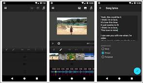Screenshots of lyric video creator: Lyric Video Maker How To Make A Lyric Video On Windows Mac Android Online Easeus