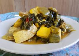 Kamu juga dapat menyajikan cah sayur ini dengan. Resep Cah Sawi Asin Tahu Kuning Menggugah Selera Kreasi Masakan