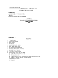 Website ini khusus memuat aneka macam kursus keterampilan via pelatihan4usaha.wordpress.com. Contoh Kertas Kerja Perkhemahan