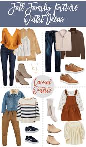 Fall Family Photos Outfit Inspiration Casual Dressy Sandyalamode