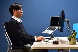 You can set up dual monitors on a laptop, too. Dual Monitors Or Laptop Screen Which Is A Pain In The Neck Humantech