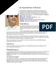 Syed mohd azmin is on facebook. Biography Of Tan Sri Syed Mokhtar Al Malaysia Religion And Belief
