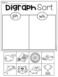 Ph And Wh Sorting Worksheet This Packet Is Jammed Full Of Worksheets To Help Your Students Practice Digraphs Digraph Digraphs Worksheets 2nd Grade Worksheets