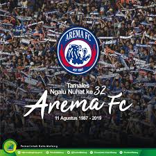 Pasalnya selama ini, perayaan ulang tahun arema selalu dirayakan dengan turun ke jalan melakilan konvoi. ððžð¦ðžð«ð¢ð§ð­ðšð¡ ðŠð¨ð­ðš ðŒðšð¥ðšð§ð  Auf Twitter Selamat Ulang Tahun Ke 32 Arema Fc Semoga Semakin Berjaya Salam Satu Jiwa Arema Aremania Aremafc Aremanita