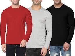 Check spelling or type a new query. Mens Long Sleeve Tee Shirts Round Neck Pack Of 3