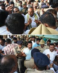 Scores of BJP activists and VHP supporters were taken into preventive custody by the police who foiled a Chamundi Chalo rally called by the Hindu Jagaran Vedike, in Mysuru on Tuesday. The