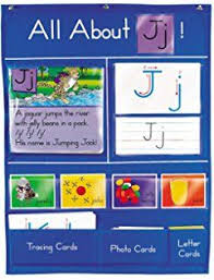 Lakeshore All About Letters Pocket Chart Aula Preescolar