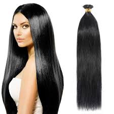No heat, no glue or chemicals and definitely no. I Tip Hair Extensions 100 Strands Pre Bonded Stick Tip Keratin Real Remy Human Hair Extension Straight 1 Jet Black Buy Online In Aruba At Aruba Desertcart Com Productid 91213228