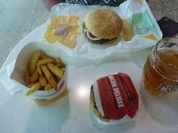 Bacon Deluxe Aussie Burger A Furphy Chips Picture Of Hungry Jacks Greater Melbourne Tripadvisor