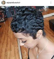 Short african american pixie cut with long bangs: 80 Best Short Pixie Hairstyles For Black Women