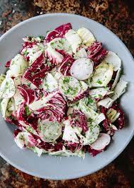 This refreshing fruit salad with cool whip and pudding is a great addition to any bbq. 30 Fresh And Vibrant Salads For Thanksgiving Chicory Salad Thanksgiving Salad Recipes