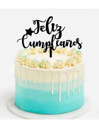 Ahora puede desearle un cumpleaños a su ser querido con su nombre en las imágenes de feliz cumpleaños. Comprar Topper Para Tarta Feliz Cumpleanos