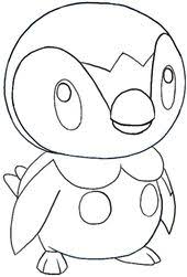 How To Draw Piplup From Pokemon Easy Pokemon Drawings Easy Drawings Pikachu Drawing