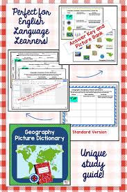 Geography Picture Dictionary Geography Vocabulary Vocabulary Pictures Picture Dictionary